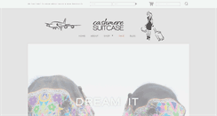 Desktop Screenshot of cashmeresuitcase.com